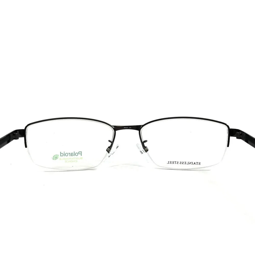 Polaroid Eyeglasses Frames PLD D481/G KJ1 Gunmetal Asian Fit 54-17-145